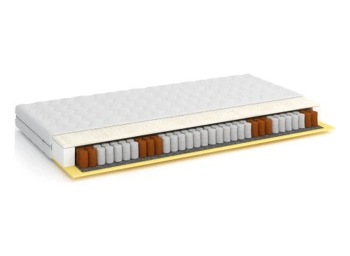 OLI 110x190 stredne tvrdý 18 cm pružinový-taštičkový matrac s latexovou a visco vrstvou Lano Nábytok