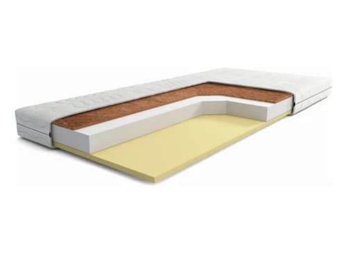 SALLY 100x180 stredne tvrdý 8 cm penový kokosový termoelastický matrac Lano Nábytok
