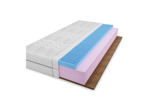 ROYAL 90x170 stredne tvrdý 15 cm penovo-kokosový matrac Lano Nábytok