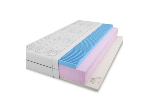 TEBE 90x190 stredne tvrdý 17 cm penový s penou visco matrac Lano Nábytok