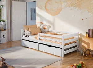 LEON 90x200 white children's bed Lano Furniture