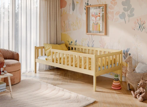ADA 80x180 borovica jednolůžková dětská postel Lano Nábytok
