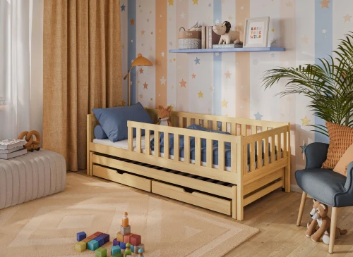 COLA 90x190 pine bunk bed Lano Furniture