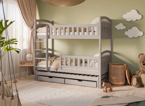 BLANKA 80x200 kašmír poschodová posteľ Lano Nábytok