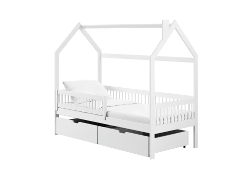 OSKAR 90x190 white children's house bed Lano Furniture