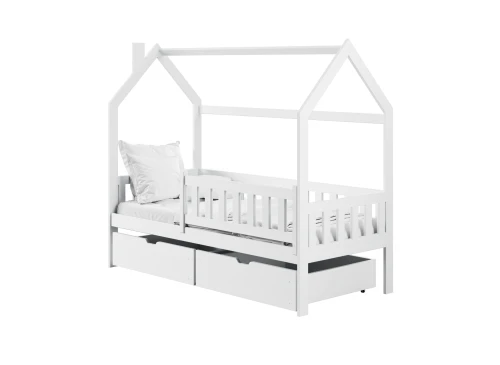 NATAN 90x200 white children's house bed Lano Furniture