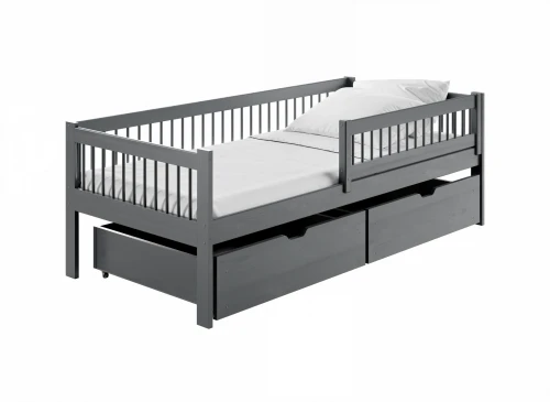 EDI 90x190 graphite children's bed Lano Furniture