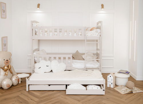 BLANKA 80x190 kašmír poschodová posteľ Lano Nábytok