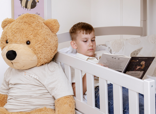 BLANKA 90x190 kašmír poschodová posteľ Lano Nábytok