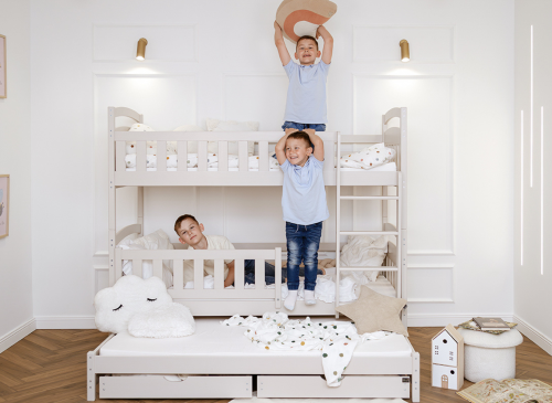 BLANKA 80x160 kašmír poschodová posteľ Lano Nábytok