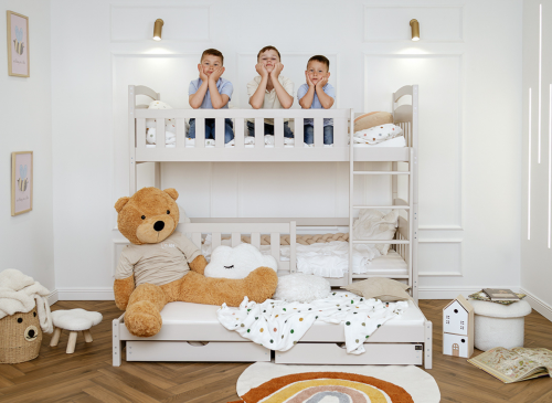 BLANKA 80x170 kašmír poschodová posteľ Lano Nábytok