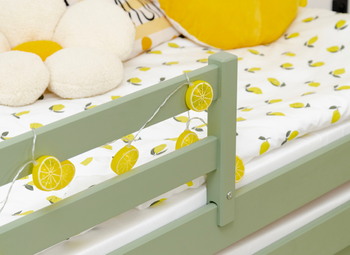 SENSO 80x160 olive green double trundle bed Lano Furniture