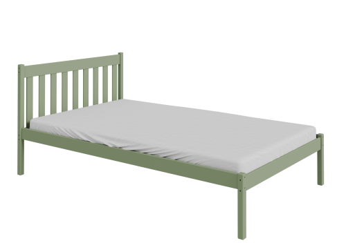 TEEN 120x200 olive green youth single bed Lano Furniture