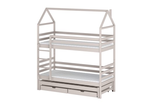 DALIA 80x160 cashmere house bunk bed Lano Furniture