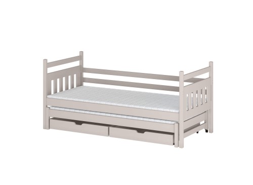 DANIEL 80x160 cashmere double pull-out bed Lano Furniture