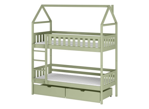 GAJA 80x170 olive green bunk bed Lano Furniture