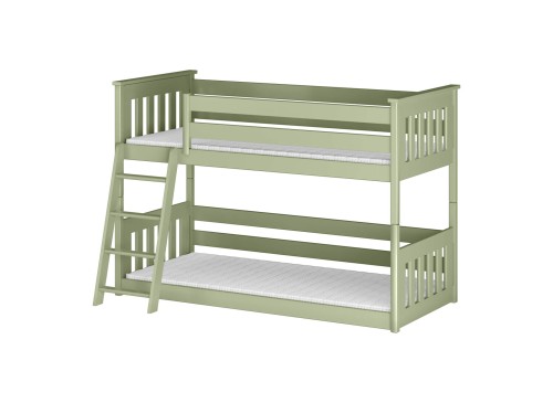 KEVIN 90x180 olive green bunk bed Lano Furniture