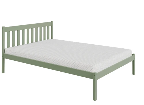 KING 140x200 olivová jednolôžková posteľ pre tínedžerov Lano Nábytok