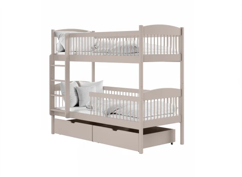 LUNA 90x200 kašmír poschodová posteľ Lano Nábytok