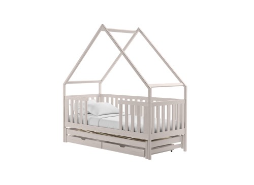 MAGIC 90x190 cashmere double pull-out house bed Lano Furniture