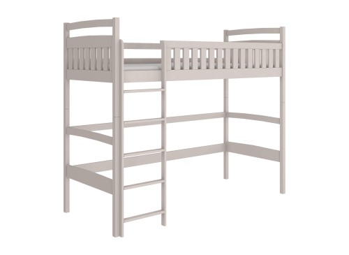 MIA 80x190 cashmere loft bed Lano Furniture
