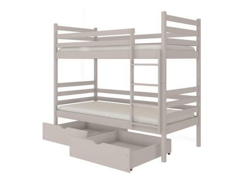 NEMO 80x190 kašmír poschodová posteľ Lano Nábytok