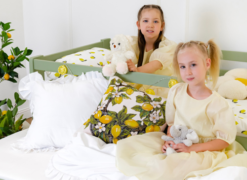 SENSO 80x160 olive green double trundle bed Lano Furniture