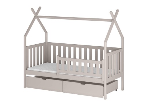 SIMBA 90x190 cashmere single children's tipi bed Lano Furniture