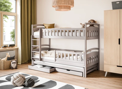 BLANKA 90x180 kašmír poschodová posteľ Lano Nábytok