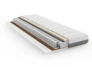 LUMI 120x200 stredne tvrdá 13 cm matrac s vretenovými pružinami s vrstvou kokos a latex Lano Nábytok