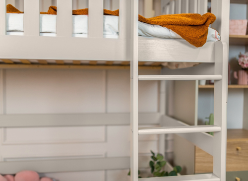 LAURA 80x190 cashmere loft bed Lano Furniture