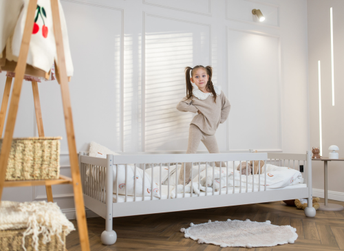STAR 90x200 kašmír jednolôžková detská posteľ montessori Lano Nábytok