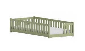 ZOYA 80x190 olivová jednolůžková dětská postel Lano Nábytok