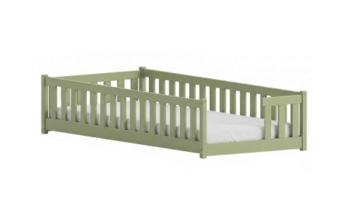 ZOYA 80x190 olivová jednolůžková dětská postel Lano Nábytok