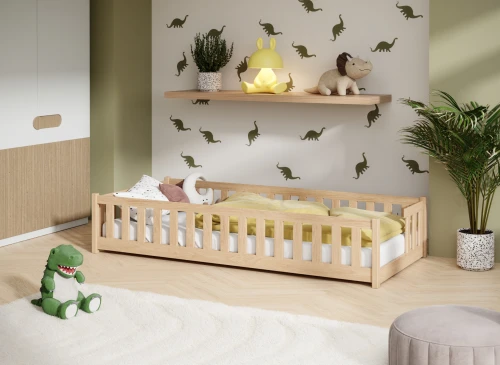 ZOYA 80x190 borovica jednolůžková dětská postel Lano Nábytok