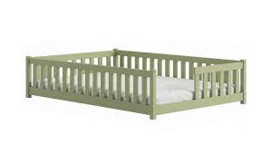 LEVI 140x200 olivová jednolůžková dětská postel Lano Nábytok