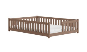 LEVI 140x200 mliečna čokoláda jednolůžková dětská postel Lano Nábytok