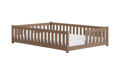 LEVI 140x200 mliečna čokoláda jednolůžková dětská postel Lano Nábytok