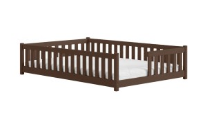 LEVI 140x200 tmavá čokoláda jednolůžková dětská postel Lano Nábytok