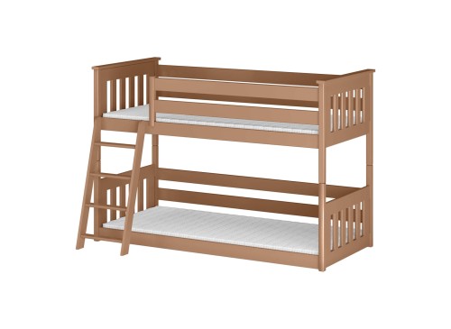 KEVIN 80x160 cinnamon bunk bed Lano Furniture