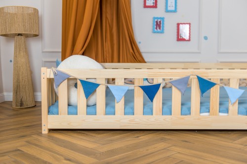 LEVI 140x200 borovica jednolůžková dětská postel Lano Nábytok