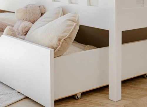 DAWID 90x200 Biela poschodová posteľ Lano Nábytok
