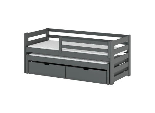 SENSO 90x190 graphite bunk bed Lano Furniture
