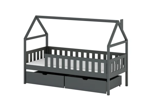 DOMI 80x160 graphite children's bed Lano Furniture
