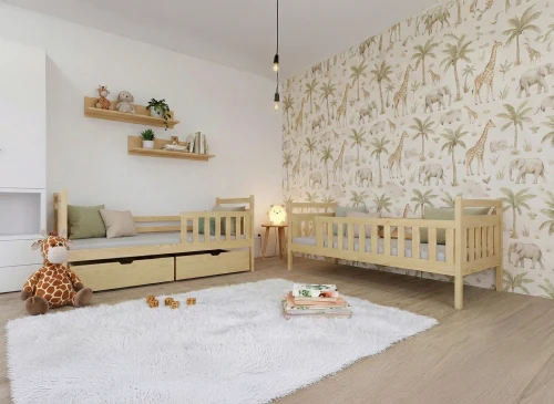 MONIKA 90x200 borovica poschodová posteľ Lano Nábytok