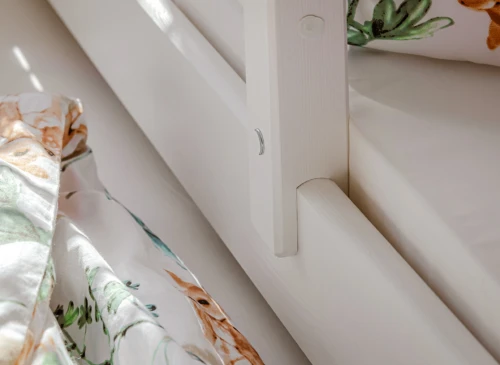 SENSO 80x160 white double trundle bed Lano Furniture