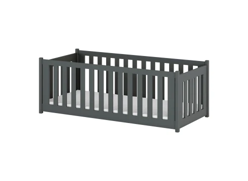 CONCEPT 80x180 graphite children's cot bed Lano Furniture
