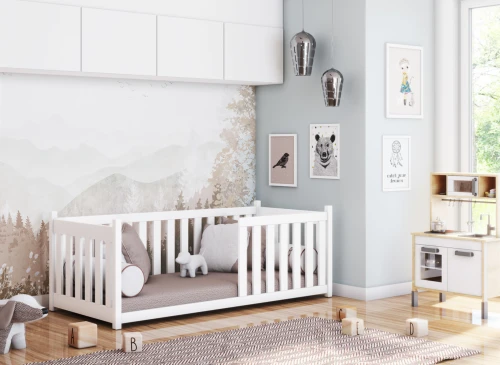CONCEPT 90x180 pink children's cot bed Lano Furniture