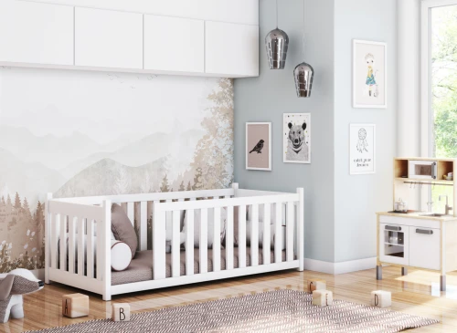 CONCEPT 90x190 pine children's cot bed Lano Furniture