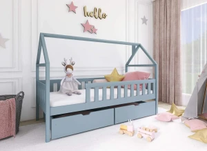 DOMI 80x180 grey children's bed Lano Furniture